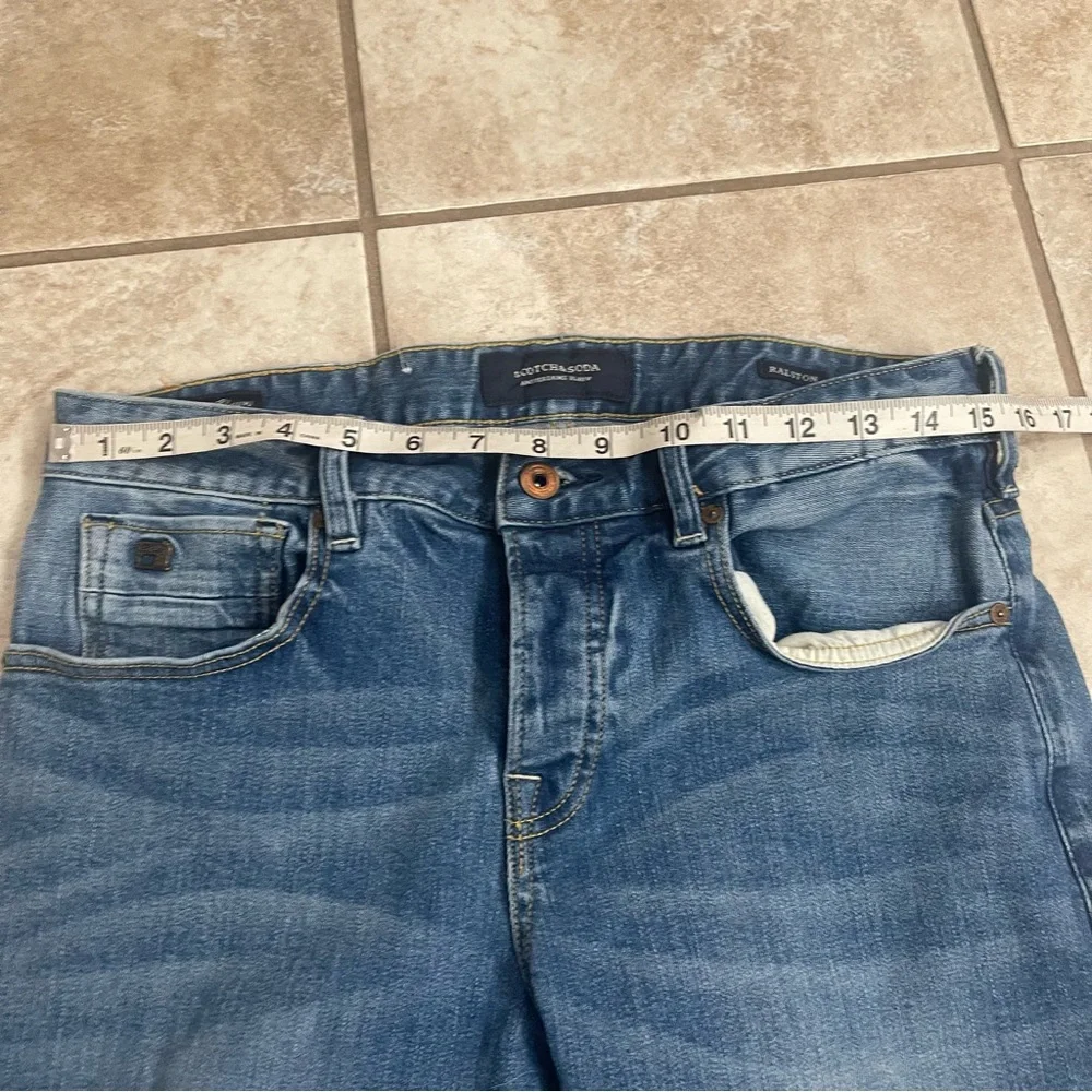 Mens Scotch & Soda Ralston‎ Slim light blue button-fly Ralston  jeans 31 x 34